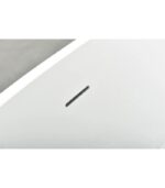 Bain Signature Ethan 59 in. Freestanding Corner Bathtub White - Image 6
