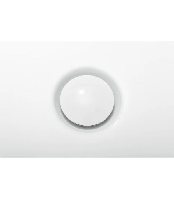 Bain Signature Ethan 59 in. Freestanding Corner Bathtub White - Image 7