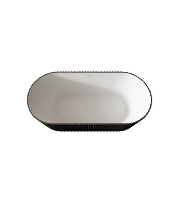 Bain Signature Scarlett 59 Black Matte Freestanding Bathtub BT-7681-59-BLK - Image 4