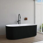 Bain Signature Scarlett 67 Black Matte Freestanding Bathtub BT-7681-67-BLK