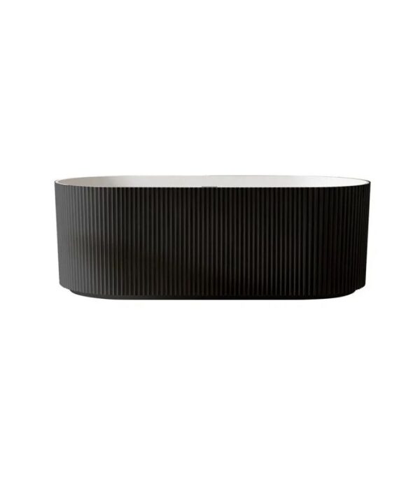 Bain Signature Scarlett 67 Black Matte Freestanding Bathtub BT-7681-67-BLK - Image 3