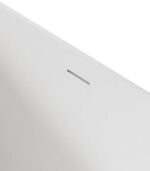 Bain Signature Naya 59 Black Matte Freestanding Bathtub - Image 5