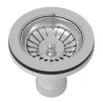 Basket Strainer - Polished Chrome