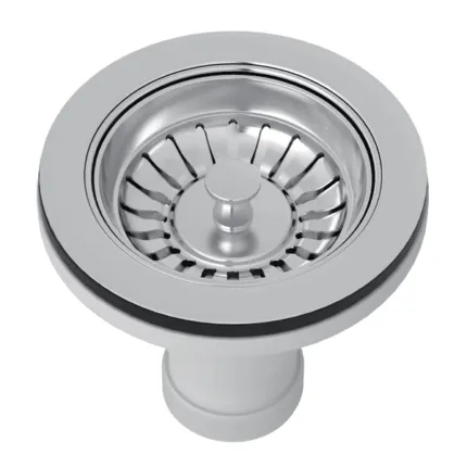 Basket Strainer - Polished Chrome