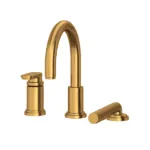 House of Rohl Arca™ 3-Hole Pressure Balance Deck Mount Tub Filler Trim TAA16 - Image 3