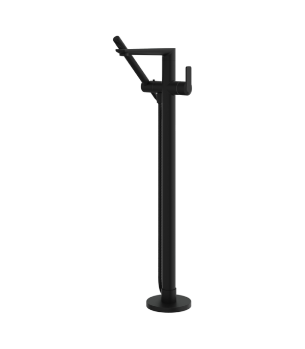 Aquabrass C67 Floor Mount Tub Filler with Handshower  C6785BBC - Image 3