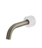 Aquabrass MARMO Round Tub Spout White Carrara Marble CL32BC - Image 2