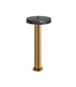 Aquabrass MARMO Floor Mount Tub Filler with Hidden Handshower Black Carrara Marble CL85NM - Image 3