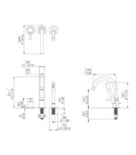Bain Signature Orlando Tub Filler - Image 3