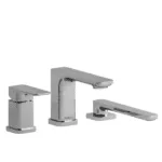 House of Rohl Equinox™ 3-Hole Pressure Balance Deck Mount Tub Filler, Available Finishes - TEQ16