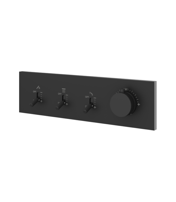 Aquabrass Aquaduct 3-Way Shower Trim DI3WBBC - Image 3