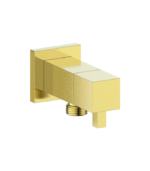 Vogt Square Brass Elbow Connector with Shut-Off Bathroom Supply Elbow EC.01.02 - Image 4