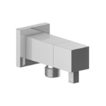 Vogt Square Brass Elbow Connector with Shut-Off Bathroom Supply Elbow EC.01.02