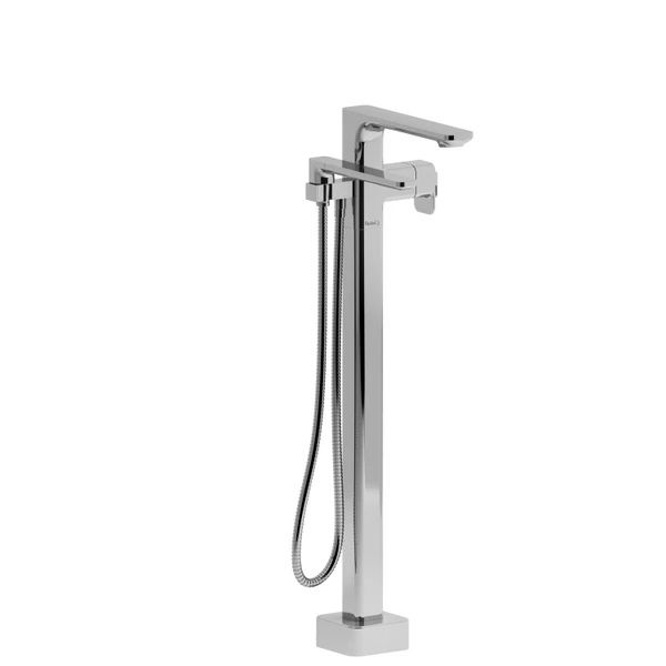 Equinox™ Thermostatic Single Hole Floor Mount Tub Filler Trim - Chrome