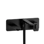 Equinox™ Wall Mount Thermostatic_Pressure Balance Tub Filler Trim - Black