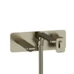 Equinox™ Wall Mount Thermostatic_Pressure Balance Tub Filler Trim - Brushed Nickel