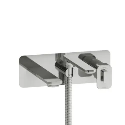 Equinox™ Wall Mount Thermostatic_Pressure Balance Tub Filler Trim - Chrome