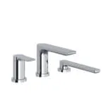 House of Rohl Fresk™ 3-Hole Pressure Balance Deck Mount Tub Filler Trim - TFR16