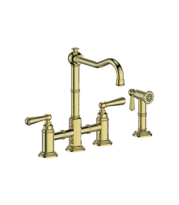 Vogt Carinthia Bridge Kitchen Faucet 12″ Kitchen Faucet KF.11CA.2X01 - Image 4