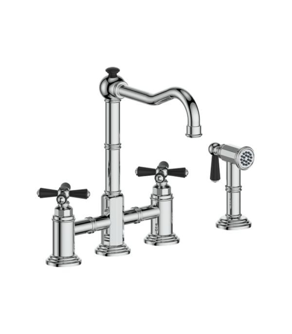 Vogt Carinthia Bridge Kitchen Faucet 12″ Kitchen Faucet KF.11CA.2X01 - Image 5