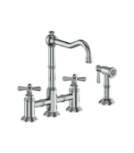 Vogt Carinthia Bridge Kitchen Faucet 12″ Kitchen Faucet KF.11CA.2X01