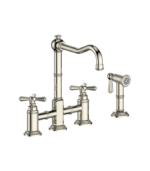 Vogt Carinthia Bridge Kitchen Faucet 12″ Kitchen Faucet KF.11CA.2X01 - Image 3