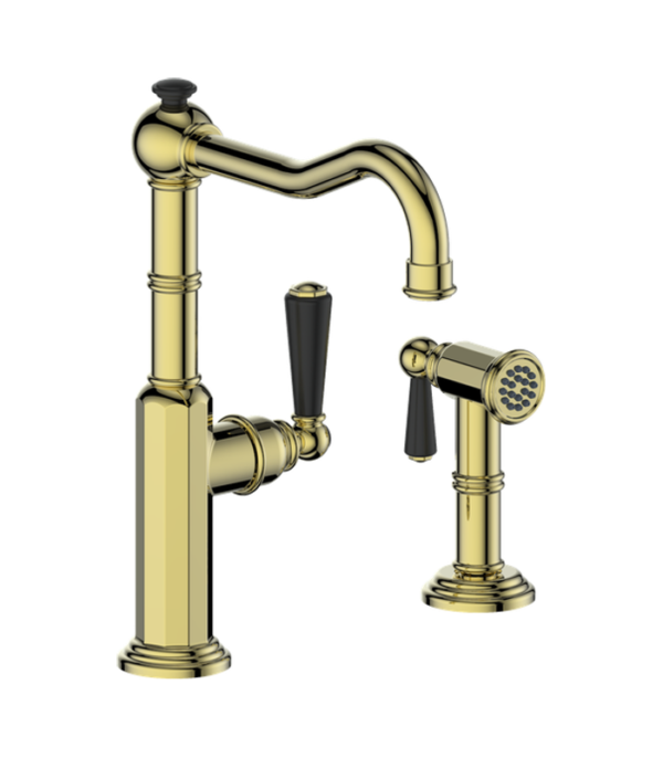 Vogt Carinthia Kitchen Faucet with Side Spray KF.12CA.2X01 - Image 8