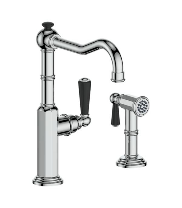 Vogt Carinthia Kitchen Faucet with Side Spray KF.12CA.2X01 - Image 5