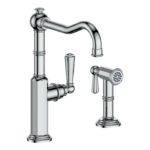Vogt Carinthia Kitchen Faucet with Side Spray KF.12CA.2X01