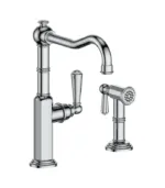 Vogt Carinthia Kitchen Faucet with Side Spray KF.12CA.2X01