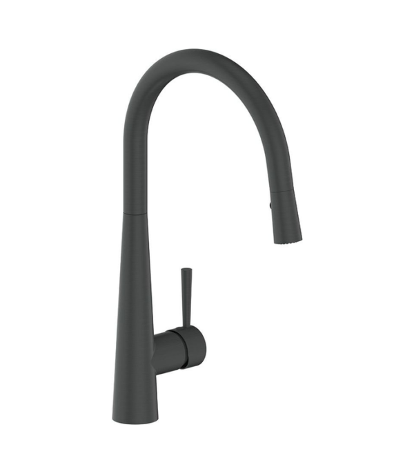 Vogt Andra 17″ Kitchen Faucet Pull-Out Chrome, Stainless Steel, Matte Black or Gunmetal KF.17AA.0610 - Image 4