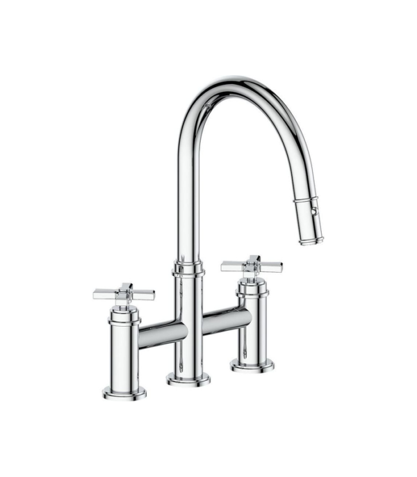 Vogt Zehn Bridge Kitchen Faucet 16″ KF.17ZN.1112 - Image 4