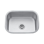 Vogt Tirol 23-1/2 x 18 x 9 in Single Bowl Kitchen Sink KS.2317.T18P-61