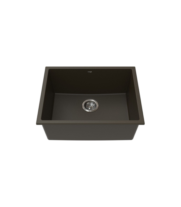 Vogt SALZBURG GS 23″ x 18″ x 9″ Vogranite Single Bowl Kitchen Sink KS.2318.S0XG-61 - Image 3