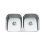 Vogt Fischa 29⅛″ Double Bowl Kitchen Sink KS.2918.F18P-61