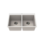 Vogt Rankweil GS Double Bowl Kitchen Sink 30″ x 20″ x 9″ KS.3020.R0XG-61