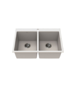 Vogt Rankweil GS Double Bowl Kitchen Sink 30″ x 20″ x 9″ KS.3020.R0XG-61