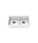 Vogt RANKWEIL GS 30″ x 20″ x 9″ Double Bowl Kitchen Sink KS.30X0.R0XG-61 - Image 4