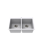 Vogt RANKWEIL GS 30″ x 20″ x 9″ Double Bowl Kitchen Sink KS.30X0.R0XG-61 - Image 5