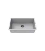 Vogt GRAZ GS 30″ x 18″ x 9″ Vogranite Undermount Single Bowl Kitchen Sink KS.30X8.G0XG-61 - Image 5