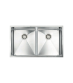 Vogt BLUDENZ 18R 32" Double Bowl Kitchen Sink KS.3218.BL18R-63
