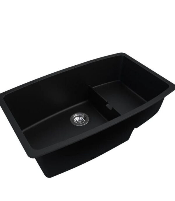 Bain Signature Clyde Granite Kitchen Sink  Black - Image 5