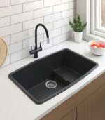 Bain Signature Clyde Granite Kitchen Sink  Black
