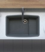 Bain Signature Clyde Granite Kitchen Sink Grey