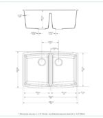 Bain Signature Bonnie  Kitchen Sink KS1-GT-GR-33 - Image 7