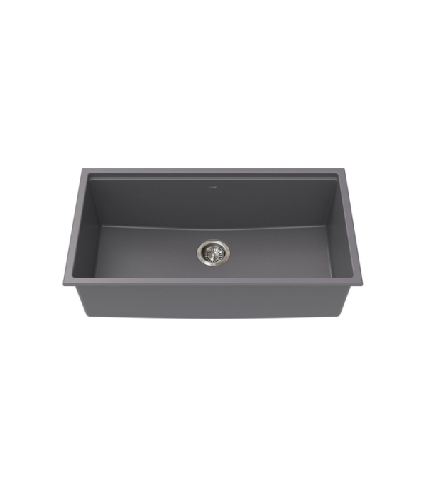 Vogt DRAU 34S GS 34″ x 19″ x 10″ Kitchen Sink KWS.3419.0XD1-65 - Image 2