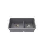 Vogt DRAU 3460 GS 34″ x 19″ Kitchen Sink KWS.3419.0XD6-65 - Image 2