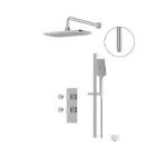 Aquabrass MiamiBox 2-Way Non-Shared Shower Trim Set MIAMIBOX01G