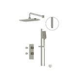 Aquabrass MiamiBox 2-Way Non-Shared Shower Trim Set MIAMIBOX01G - Image 4