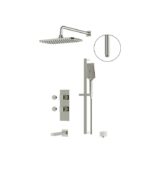 Aquabrass MIAMIBOX MIAMIBOX02 3-Way Shared Shower System - Image 4